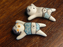 Beach-Themed Man and Woman Incense Holders